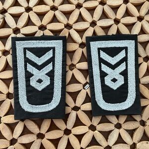 GERMAN MILITARY ARMY SERGEANT UNIFORM PATCHES